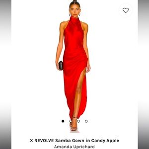 Amanda Uprichard X REVOLVE Samba Gown in Candy Apple